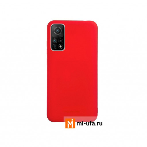 Силиконовая накладка MOLAN CANO для смартфона Xiaomi Mi 10T/Mi 10T Pro (красная)
