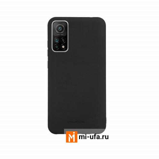 Силиконовая накладка MOLAN CANO для смартфона Xiaomi Mi 10T/Mi 10T Pro (черная)